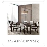 COS-BAILEY DINING SET (1+6)